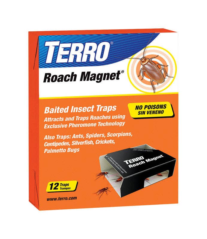Everyday Supply Co - Wholesale Insect Repellent - TERRO - TERRO Roach Magnet Insect Trap 12 pk