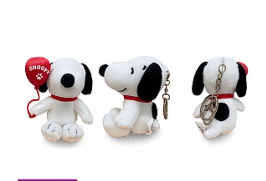 K-Wonderland - Wholesale Keychain - Women's - Snoopy Plush Bag Charm Deco Key Ring8