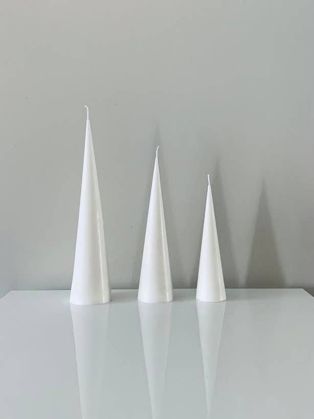 Cone Candle Set for wholesale by Believe Candle