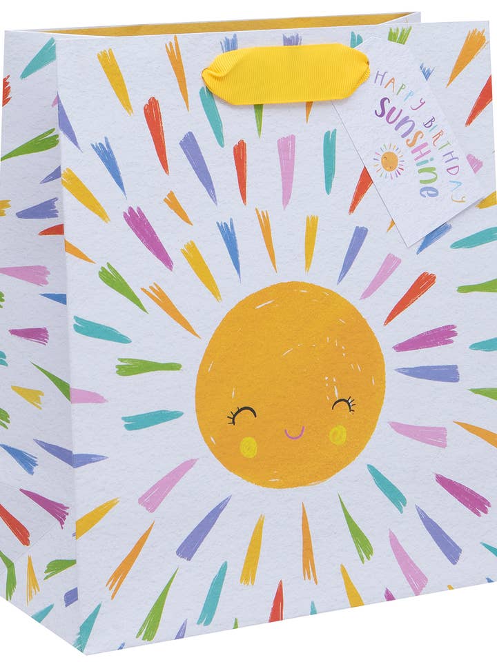 Happy Birthday Sunshine Midi Bag for wholesale by Ballyhoo