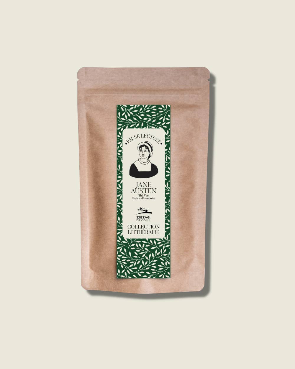 Zigzag Island - Wholesale Loose Tea - "Jane Austen" Green Tea - Strawberry Raspberry Flavor
