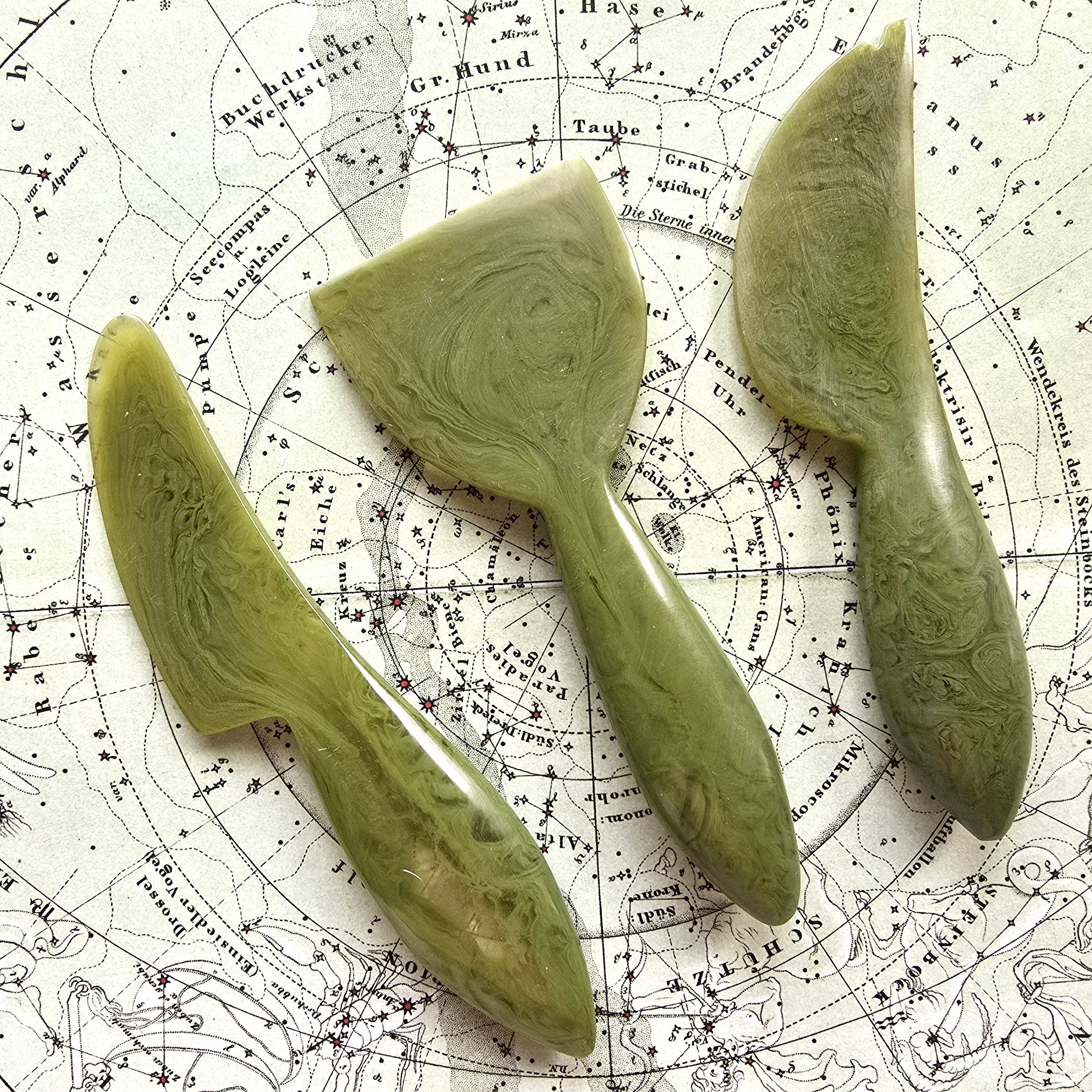 Gibb & Daan – Faca para queijo por atacado – Conjunto de Facas de Queijo de 3 Peças - Ferramentas de Charcutaria em Resina22