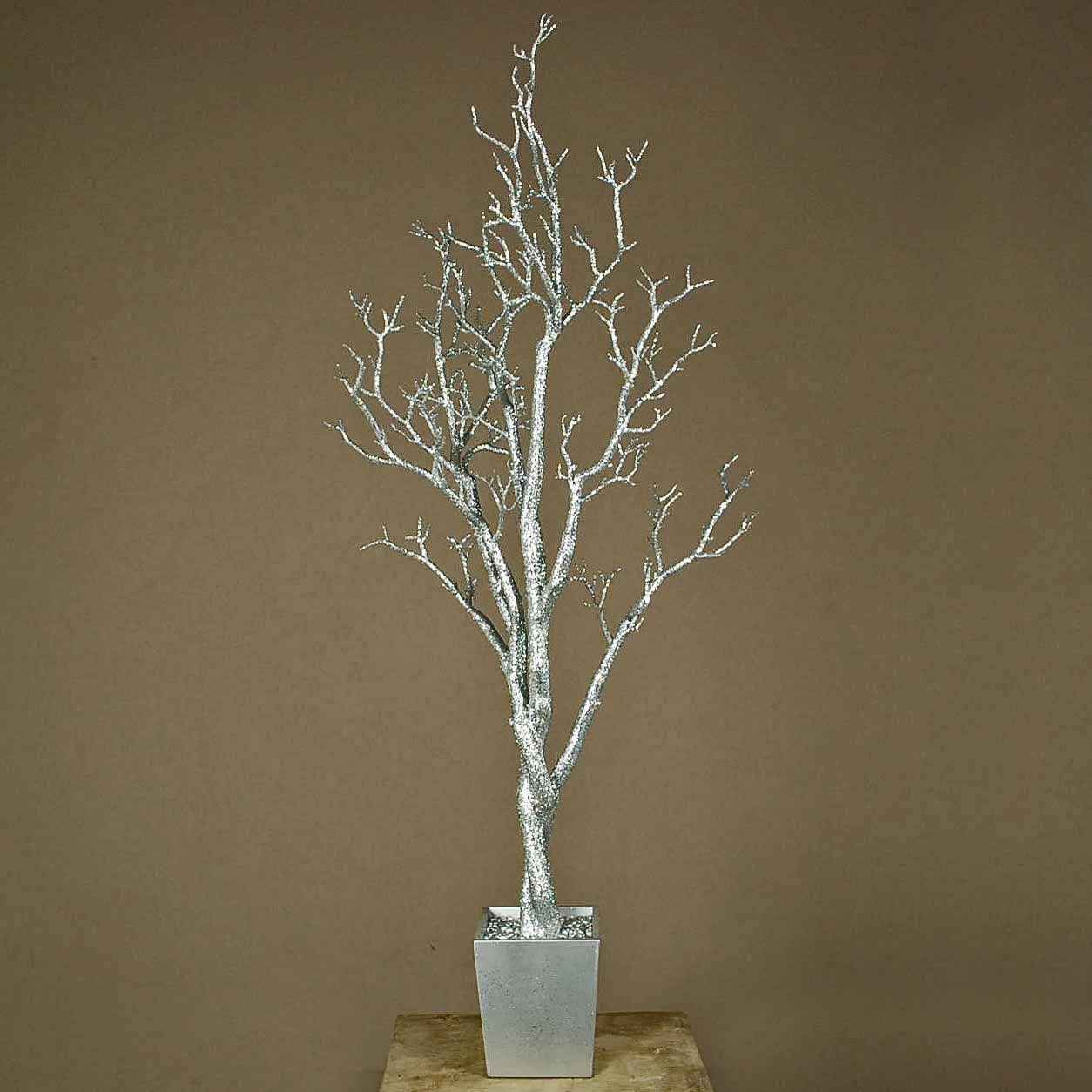 Galt International Company - Vendita all'ingrosso Piante artificiali - Albero di Manzanita in Vaso da 1,2 m con Sassi5
