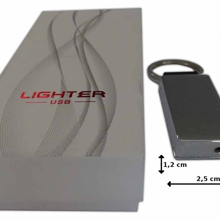 DB GROUP SRL - Wholesale Aansteker - USB-aansteker met sleutelhanger Rode klaprozen