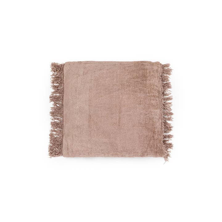 The Oh My Gee Cushion Cover - Concrete Velvet - 40x40 for wholesale by Bazar Bizar Living