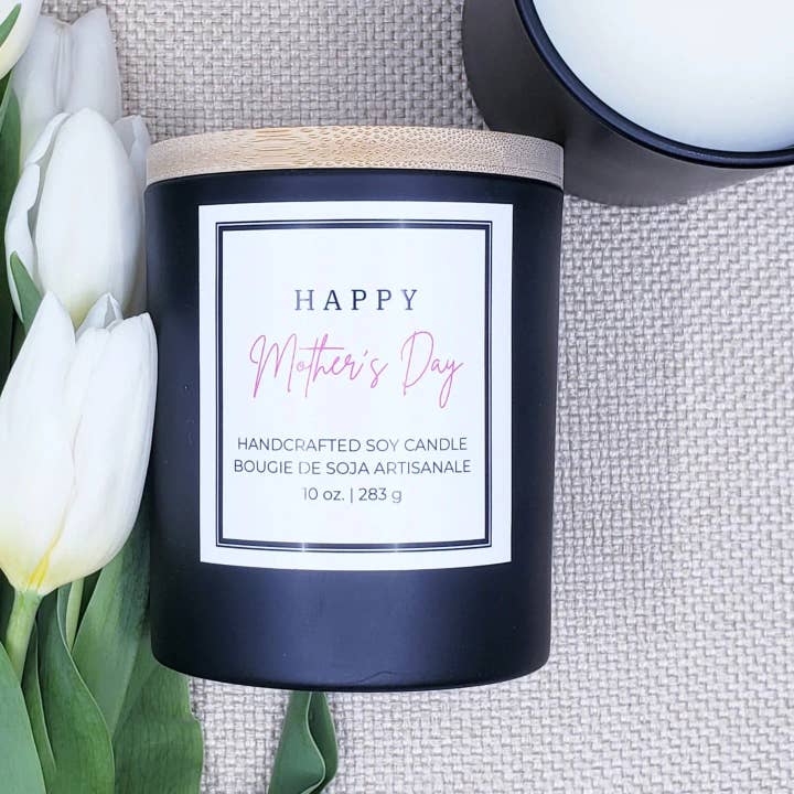 Mother's Day Self Care Gifts Soy Wax Candle - 10 oz. for wholesale by Ashbury Bloom