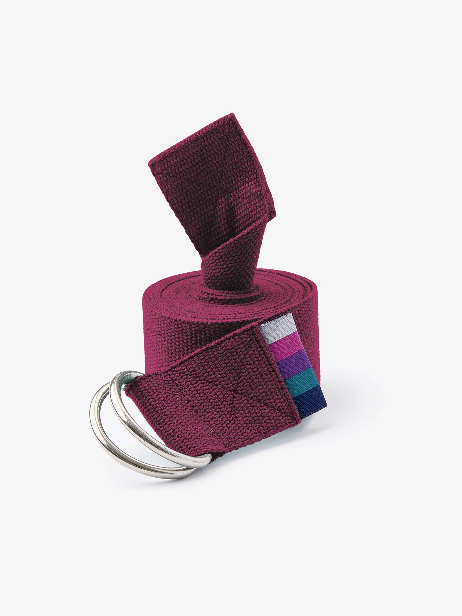 Yogamatters - Vente Sangle et élastique de yoga - Ceinture de yoga à anneau en D en coton biologique Yogamatters6