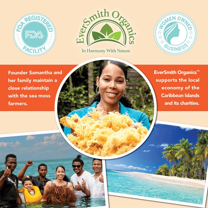 EverSmith Organics - Wholesale Oral supplement/vitamin - Irish Sea Moss, Raw Wildcrafted5