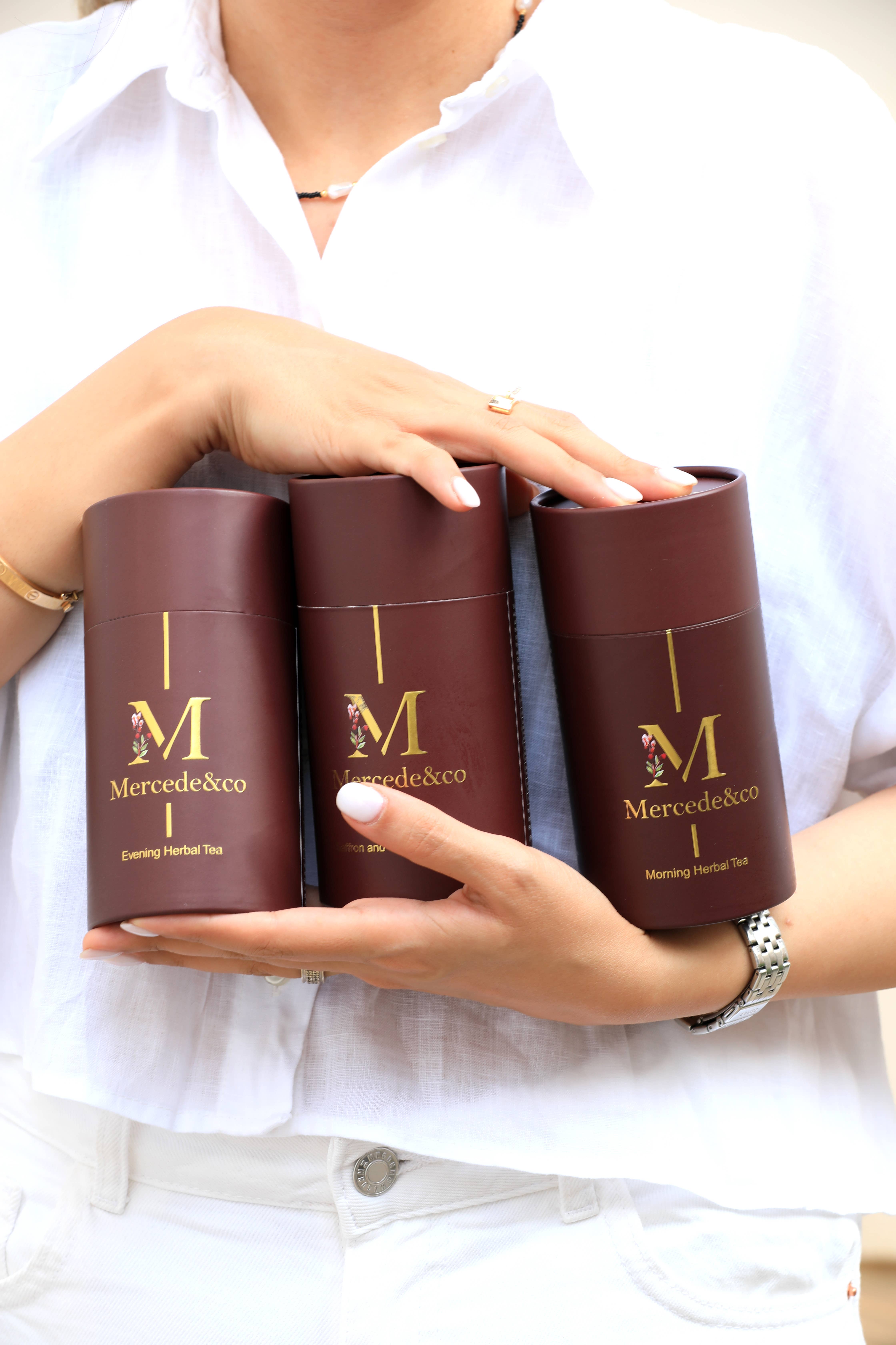 Mercede&Co – Engroshandel Løs te – Evening Herbal Tea - Naturlig urteblanding til afslapning om aftenen11