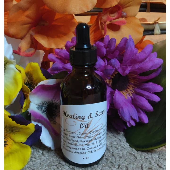 Huile de guérison et de cicatrice pour la vente par Naturganic Glow LLC