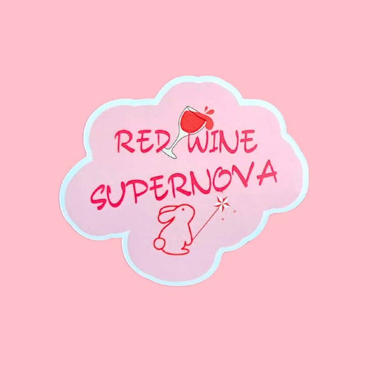 sent with Pride - Wholesale Sticker - Stickers Red wine supernova stickers, Vinyl sticker Handmade