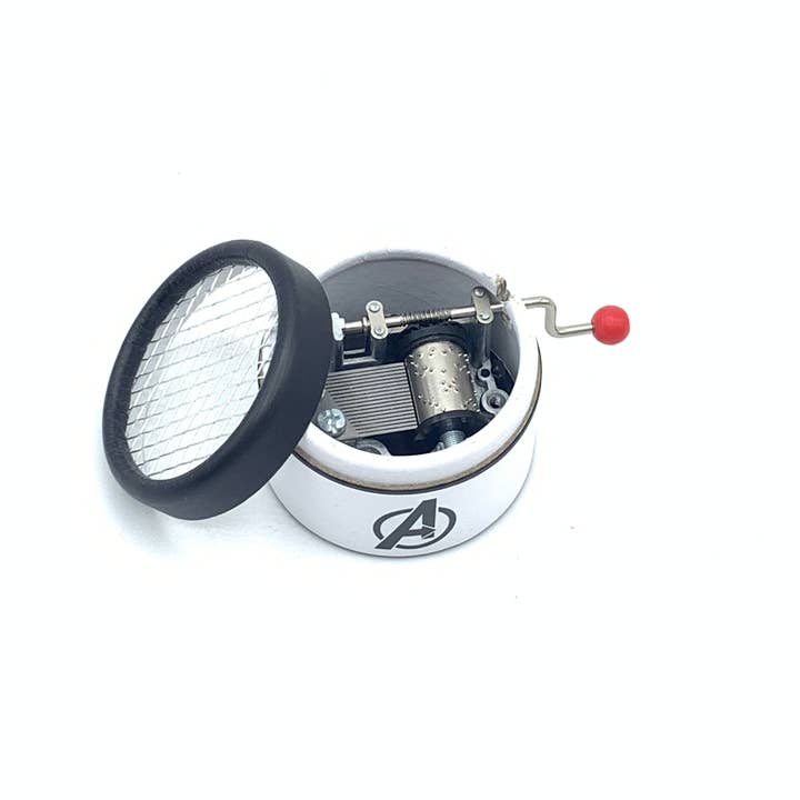 esdemusica by Rocio - Wholesale Ornament - Kids & Baby - Round Music Box with Avengers Melody - Superheroes Gift4