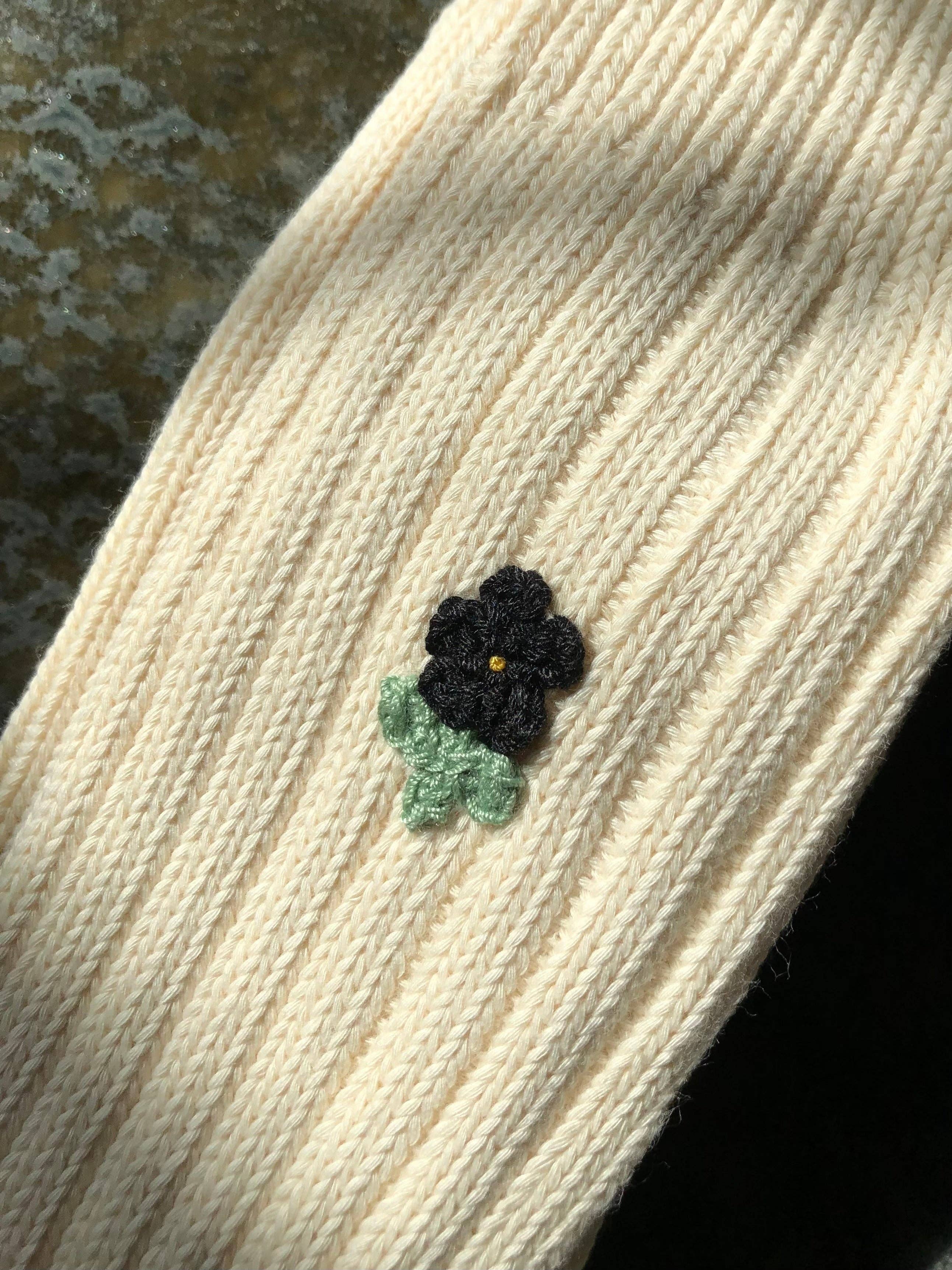 Billy Bamboo - Vendita all'ingrosso Calzini - Donna - CALZINI ROSA CAMPO UNCINETTO7