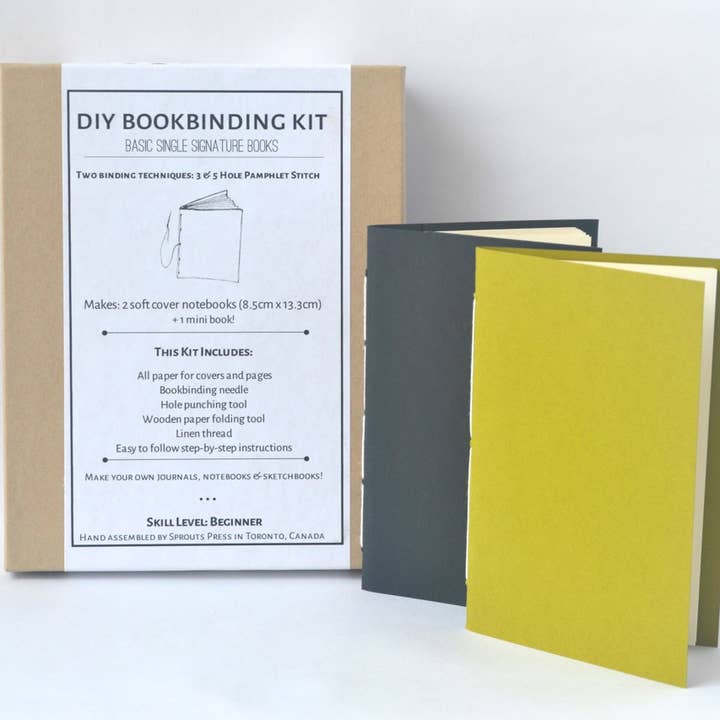 Sprouts Press - Wholesale DIY Craft Kit - Starter Pack of 10 DIY Bookbinding Kit4