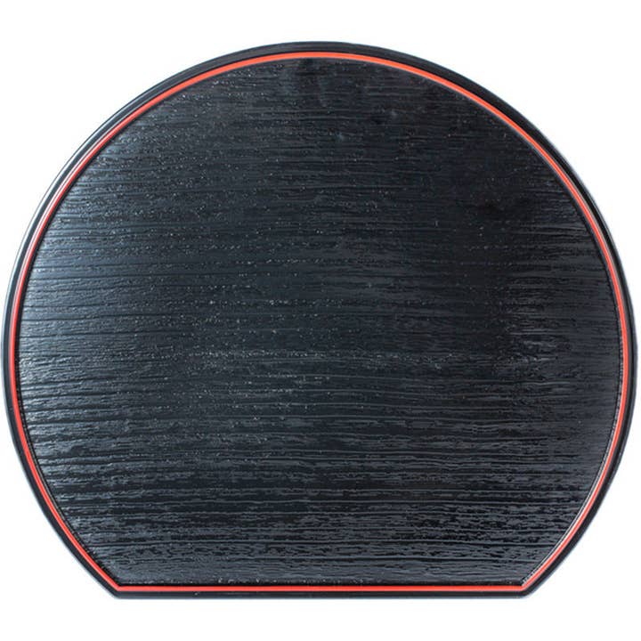 Gohobi (We cover U.S. import duties) - Vente Plateaux décoratifs - Fabriqué au Japon Gohobi Plateau Demi-Lune en Résine Japonaise4