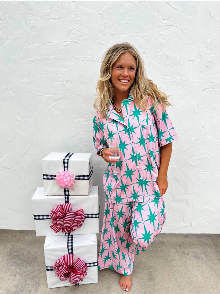 BLAKELEY - Wholesale Sleepwear Set - Women's - HOLIDAY LUXE PJ SETS12