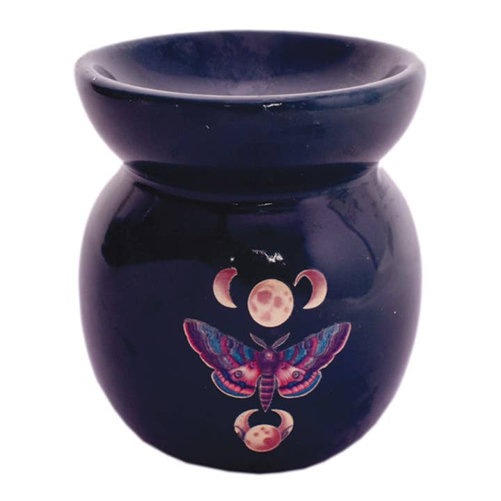 Designs by Deekay Inc. - Wholesale Oil Warmer - Nocturnal Flight Ceramic Oil Burner 3"