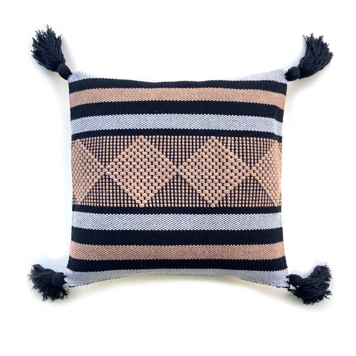 Throw pillow, Mexican Pillow, for wholesale by Decor Artesanal