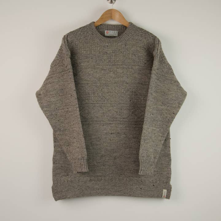 Jersey británico de lana Guernsey - Saddleworth para venta al por mayor de Mars Knitwear