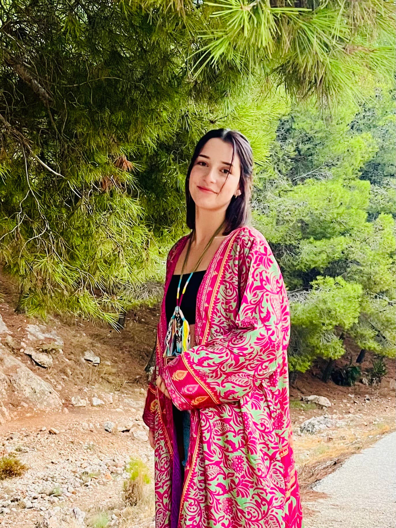 Kinomy – Engroshandel Kimono - Dame – Kinomy XL vendbare lange kimonos i silke til kvinder, pakke med 102