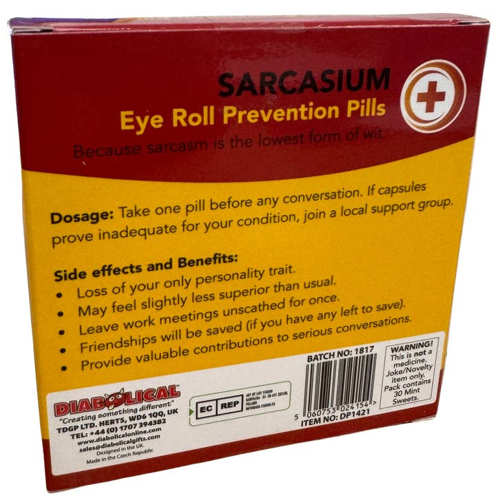 The Diabolical Gift People - Novelty Gifts, Christmas Gifts - Vente Cadeau amusant/original - Sarcasium - Bonbons à la menthe, Remplisseurs de bas de Noël amusants et originaux1