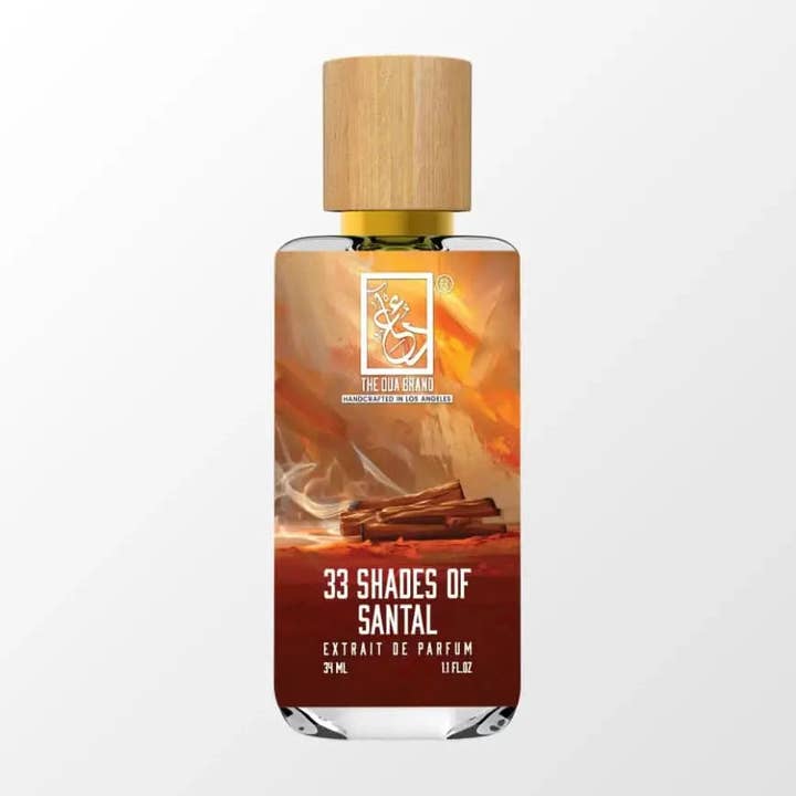 33 Shades of Santal for wholesale by The DUA Brand