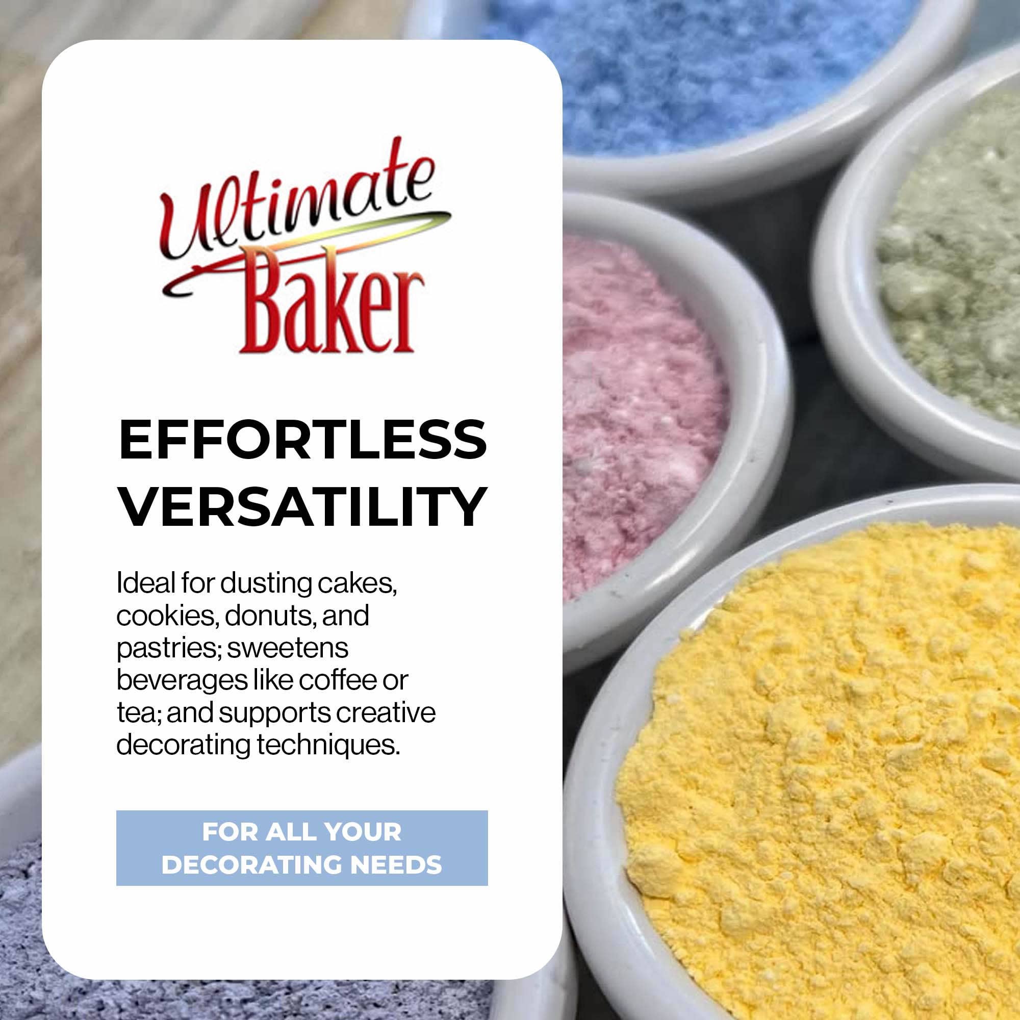 Ultimate Baker - Wholesale Sugar/Sweetener - Ultimate Baker Blue Powdered Sugar (1x1lb) 4