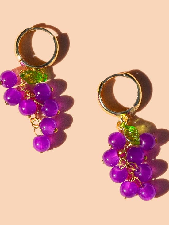 Hoops Heard It Through The Grapevine - Violet pour la vente par Peter and June