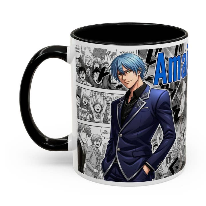 Amai Mask-Tasse | Von One Punch Man inspirierte Tasse (11/15 oz) für den Großhandel von Le Paperie Co