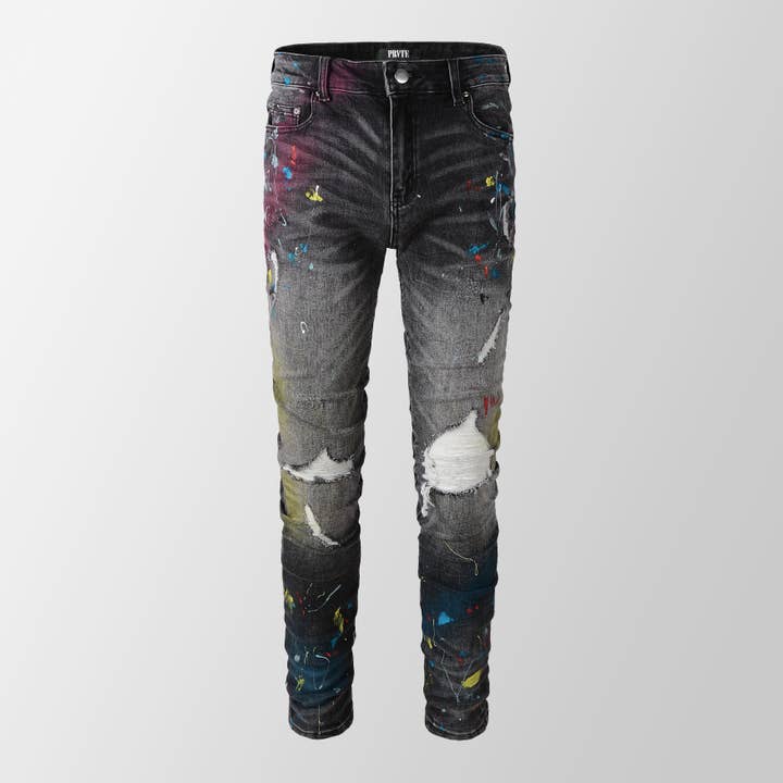 JEANS MERLOT pour la vente par PRVTE LONDON