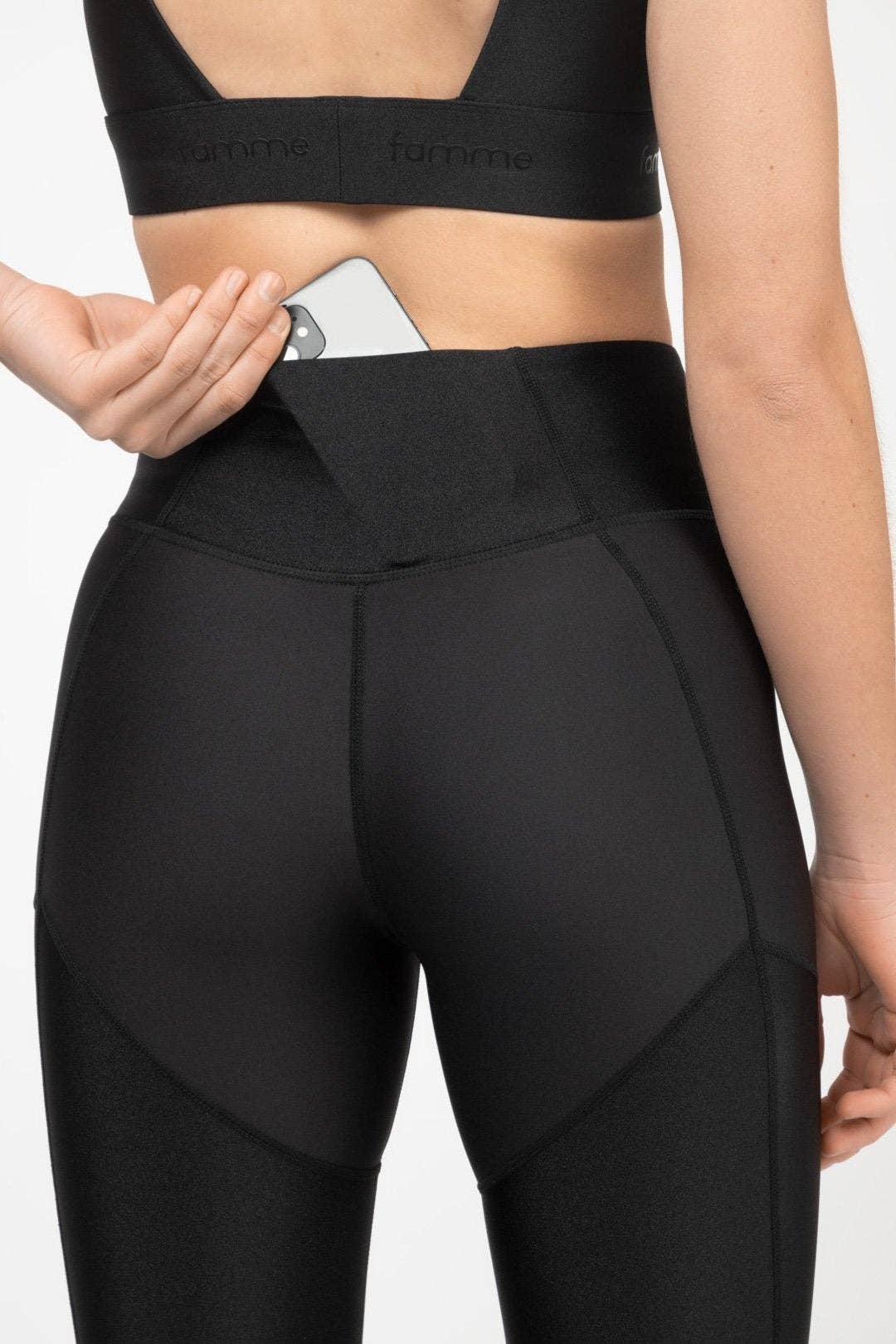 Famme - Wholesale Athletic/Lounge Leggings - Women's - Shine Tights9