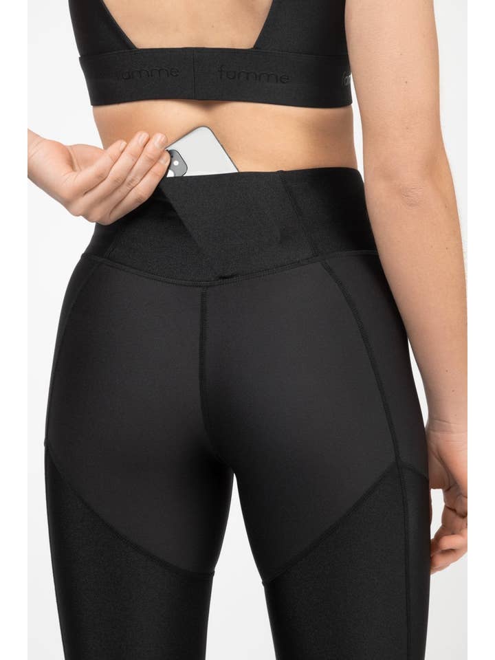 Famme - Wholesale Athletic/Lounge Leggings - Women's - Shine Tights9