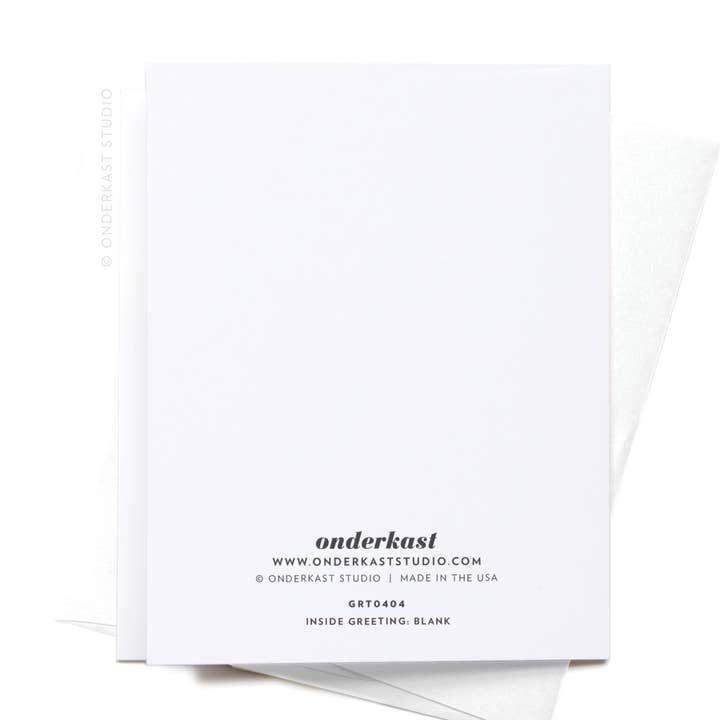 Onderkast Studio - Venta al por mayor Tarjetas de felicitación - Tarjeta de felicitación All About Dat Booty