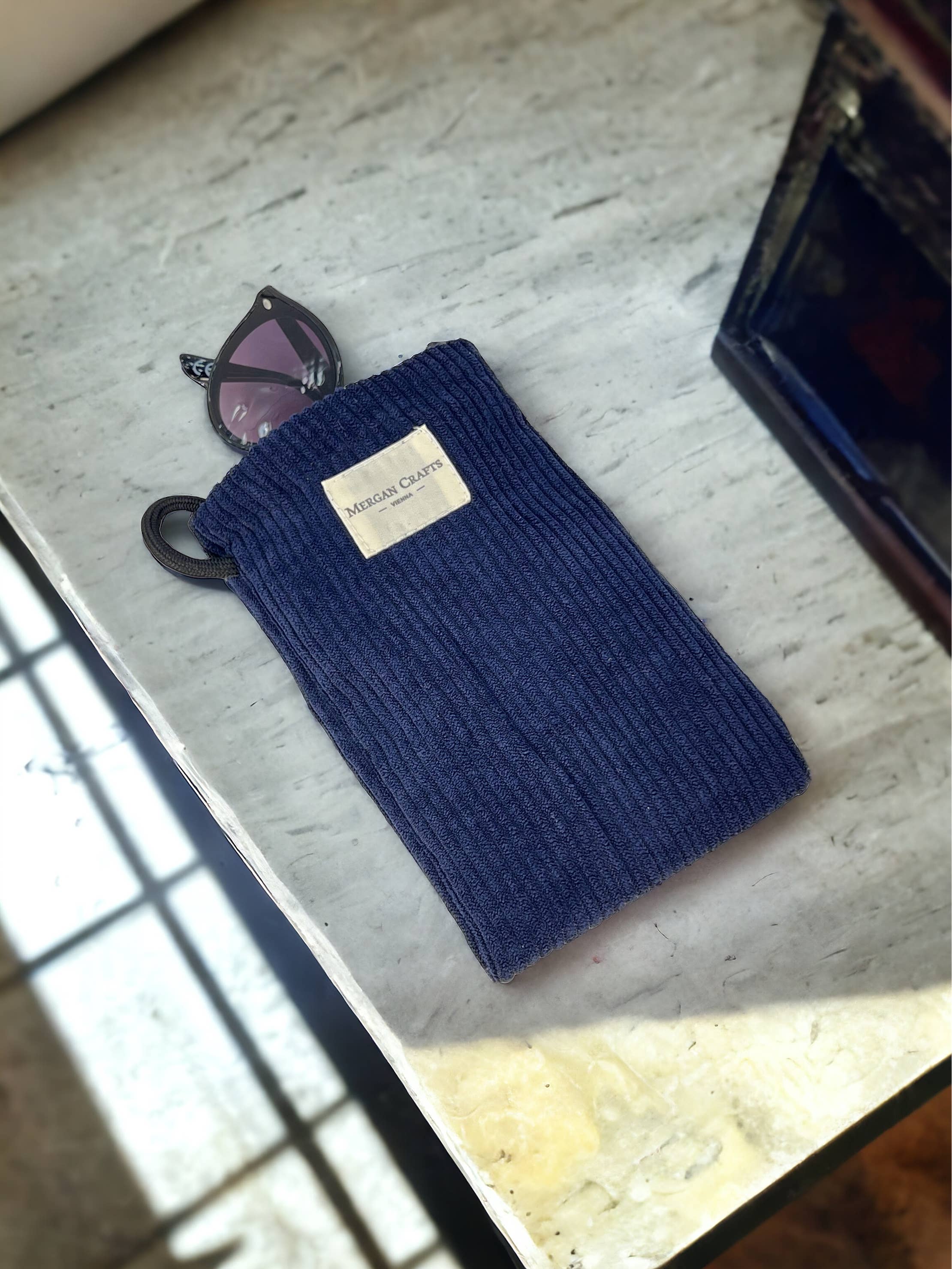 MERGAN CRAFTS - TEXTILE - Wholesale Eyewear Cases & Holders - Women's - Neckbag, Glasses Cover, Eyewear case, Phone Case - Corduroy11