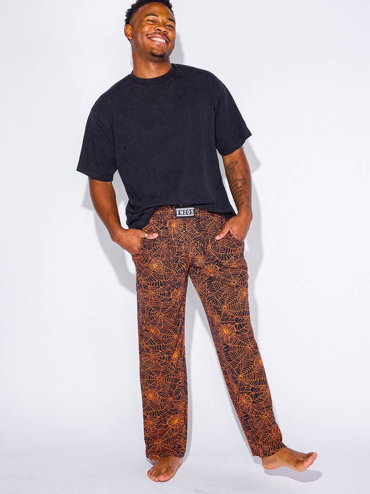 Herr - Slacker Performance Blend (Orange Spiderweb) för wholesale av ENZOS Inactive Wear