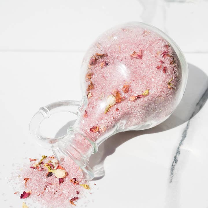 Simplicity Organic Skincare - Wholesale Bath Soak/Milk - Vanilla Rose Longevity Mineral Bath1