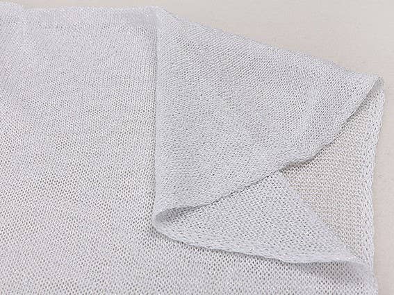 Rosa Clothing - Wholesale Swim Cover Up - Women's - Rose Gold Sparkle Sheer Kimono Beach Bikini CoverUp Robe13