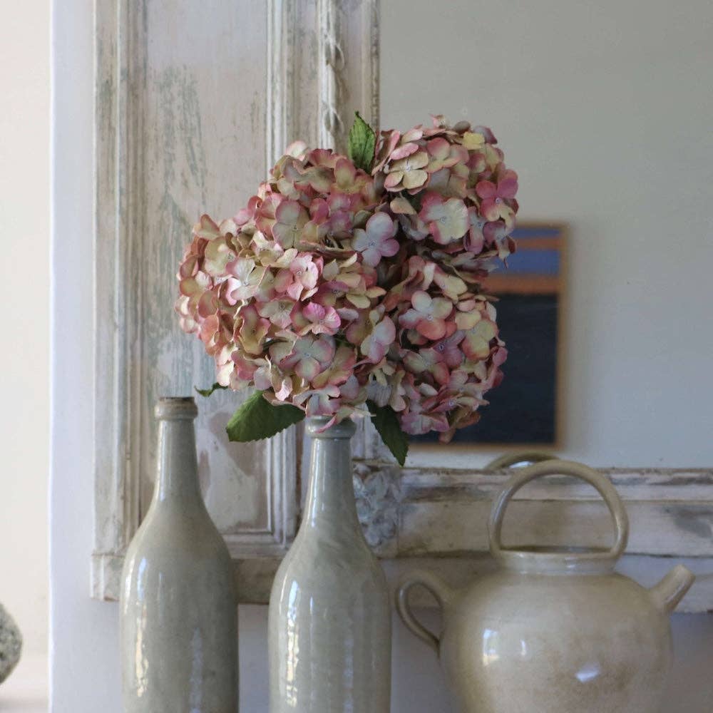 Flowrette - Wholesale Artificial Flowers - Old pink paper hydrangea0