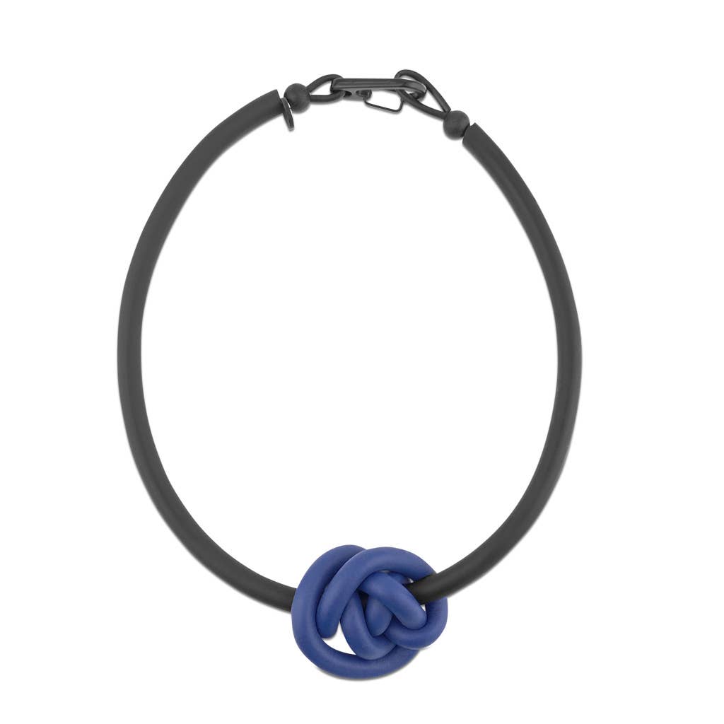 Frank Ideas - Wholesale Choker/collar - KNOT Necklace, short, designer statement1