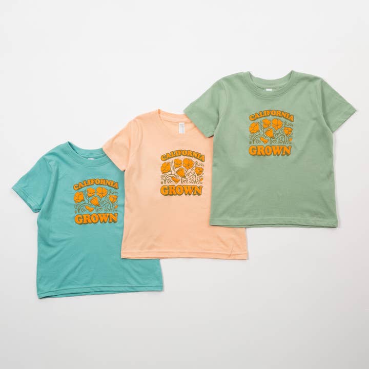 California Grown 2.0 Toddler Tee for wholesale by Upper Park Clothing