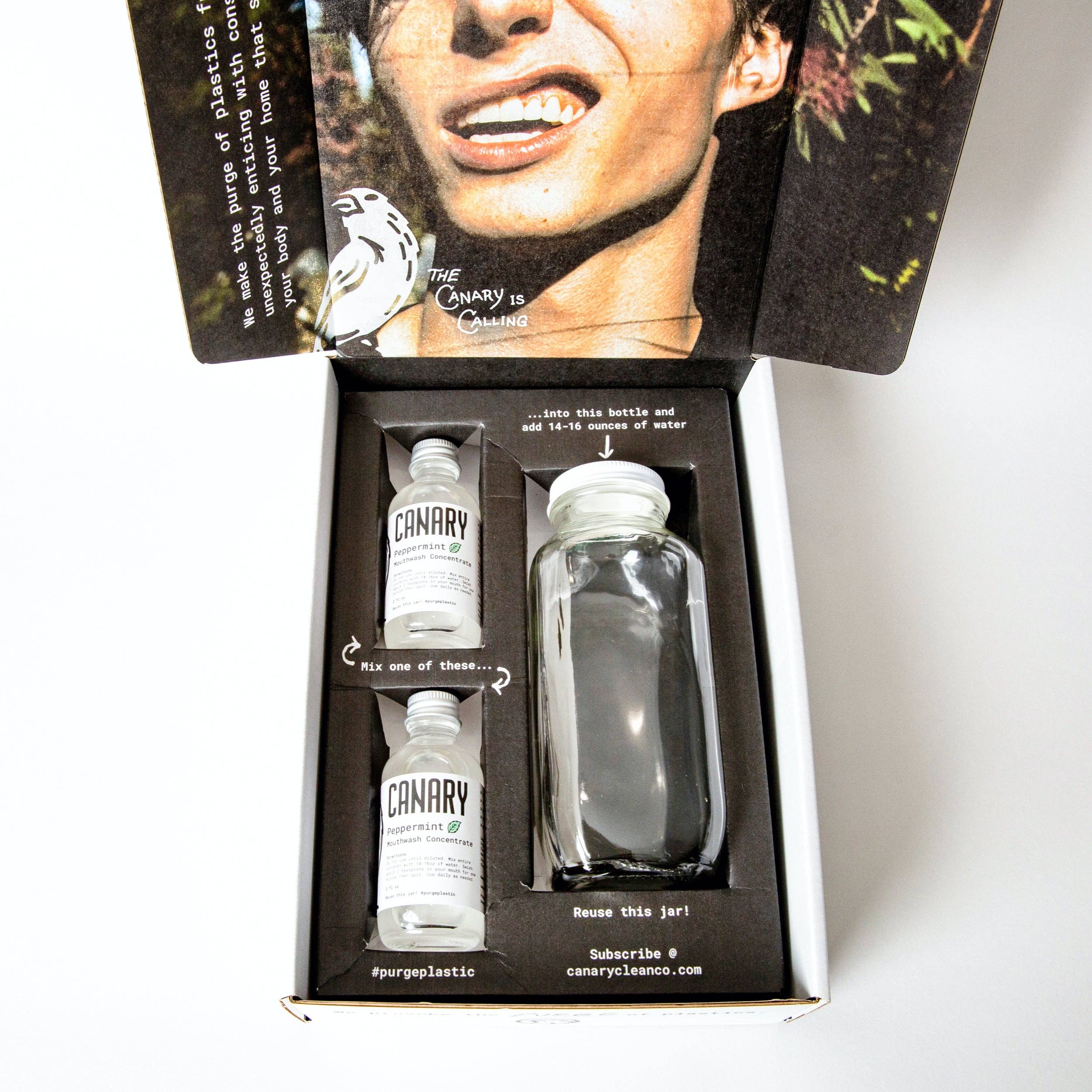 Canary Clean Products - Wholesale Mouthwash - Peppermint Mouthwash Concentrate0