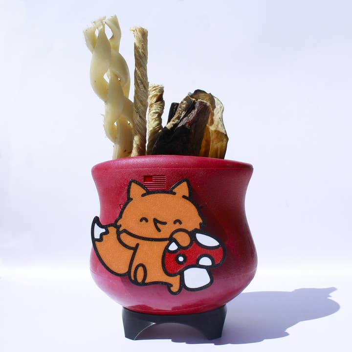 Taniere 3D – wholesale Leksak - Katt och hund – Zogoflex berikningsleksak för hund - Räv3