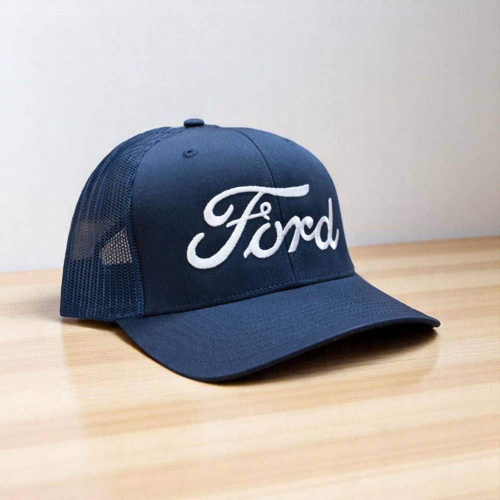 Detroit Shirt Co. - Wholesale Baseball cap – Unisex - Hat - Ford Script - Trucker