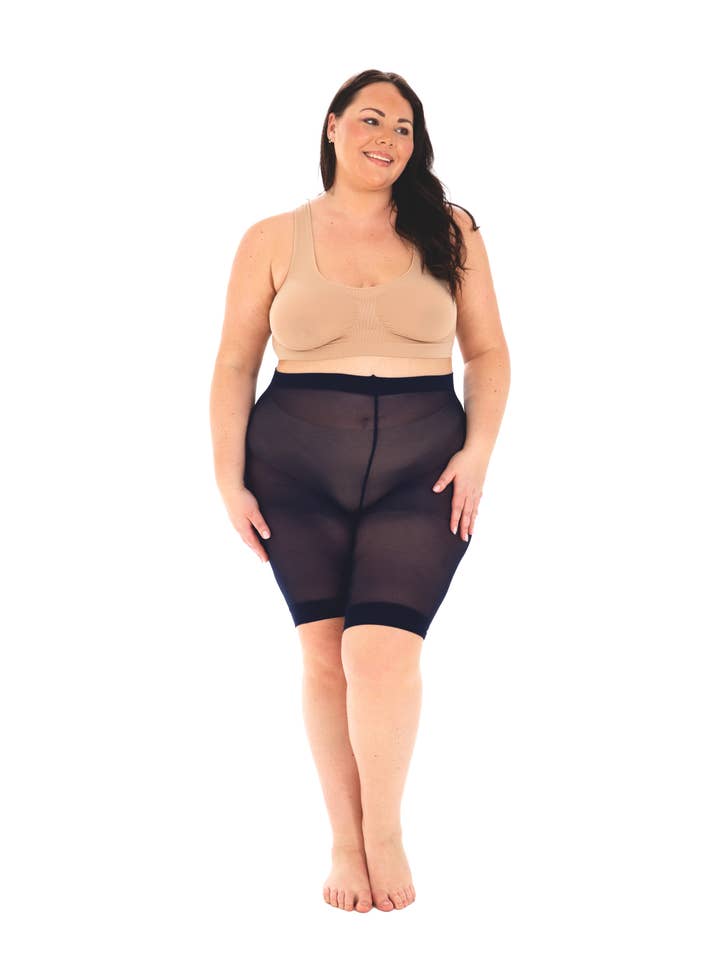 Pamela Mann – Großhandel Shorts – Damen – 90 Denier Curvy Super Stretch Anti-Scheuer-Shorts4