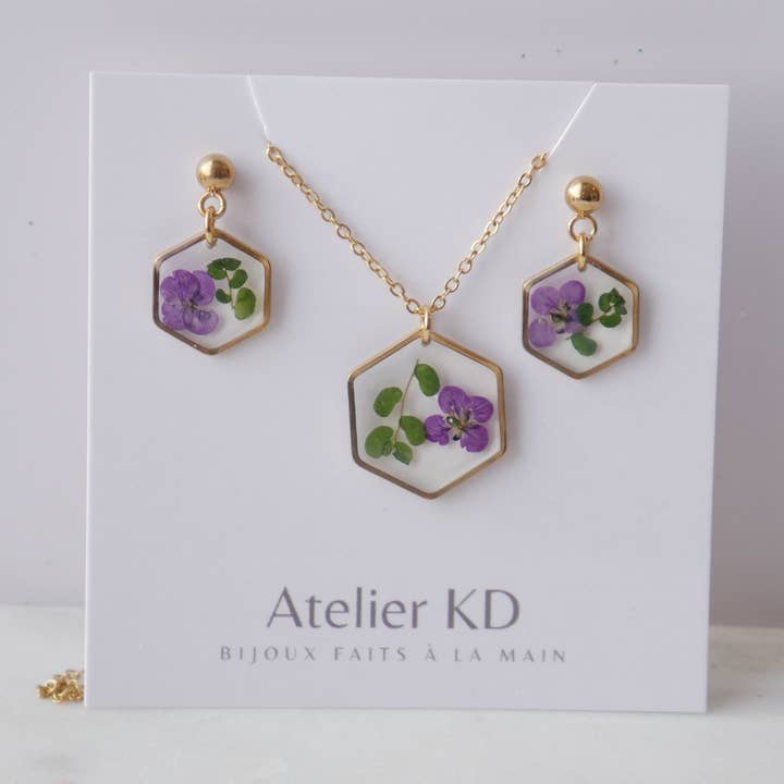 Chloé Set with Allyssum - Hexa for wholesale by Kimberley Dubé Atelier