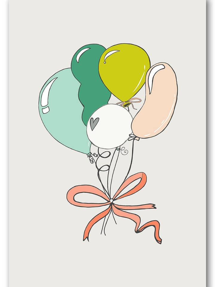 Balloons Illustration for wholesale by FreshEntity