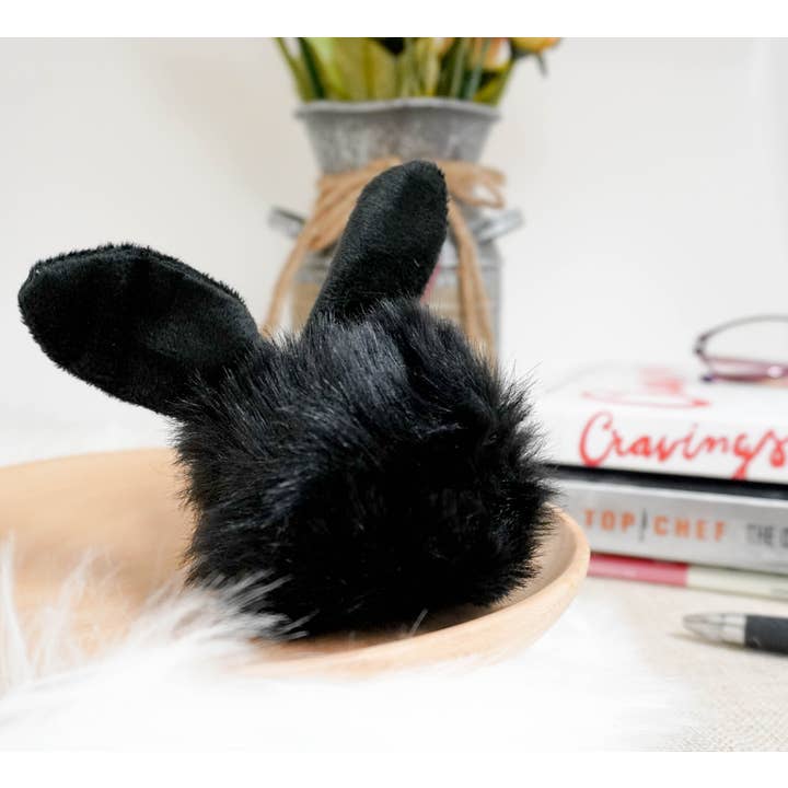 littletwinkleco - Vendita all'ingrosso Portachiavi - Donna - Portachiavi coniglietto con soffice pompon/portachiavi coniglietto in pelliccia di peluche1