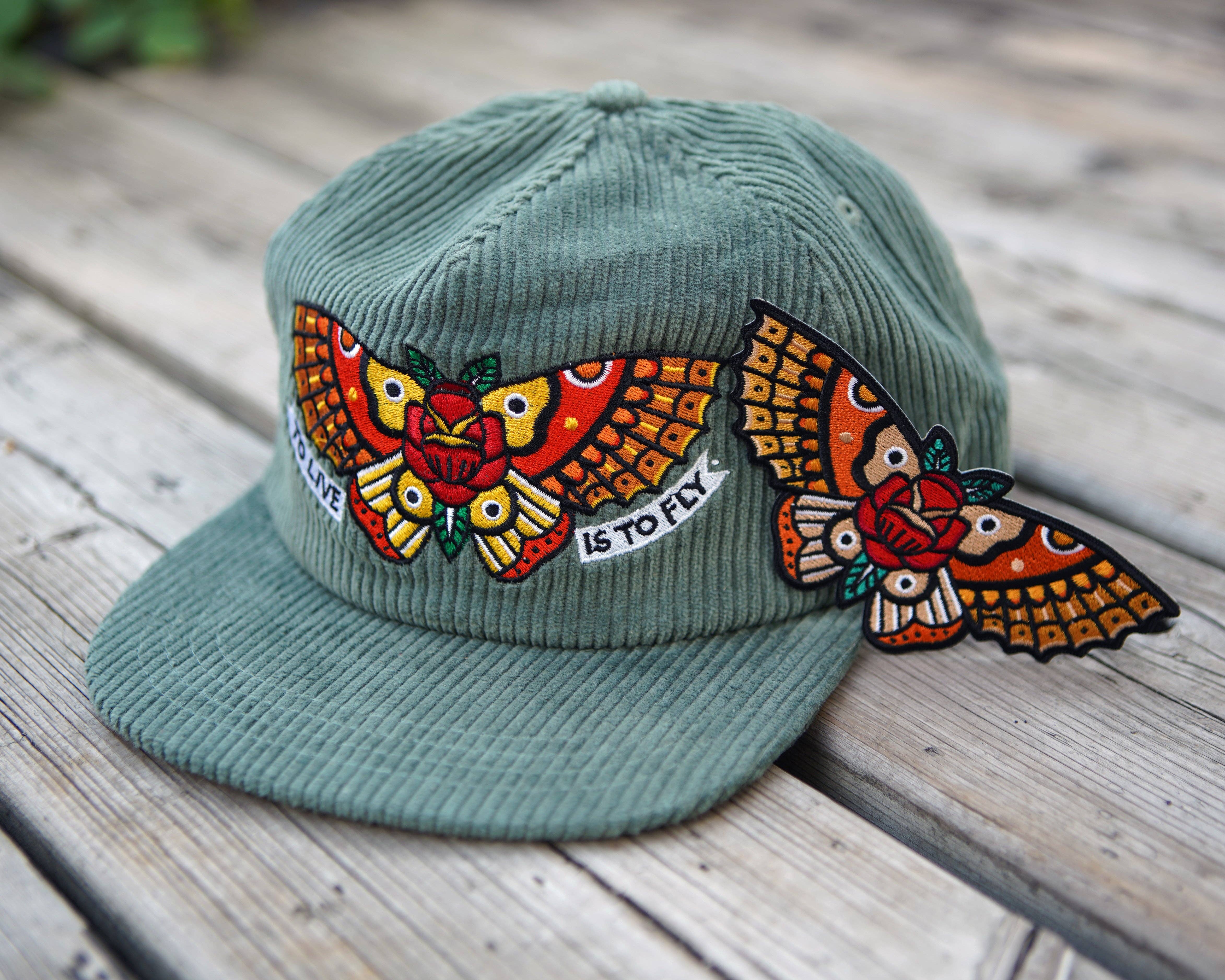 Stuntin Goods - Wholesale Patch - Butterfly Patch2
