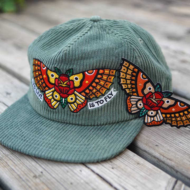 Stuntin Goods - Wholesale Patch - Butterfly Patch2