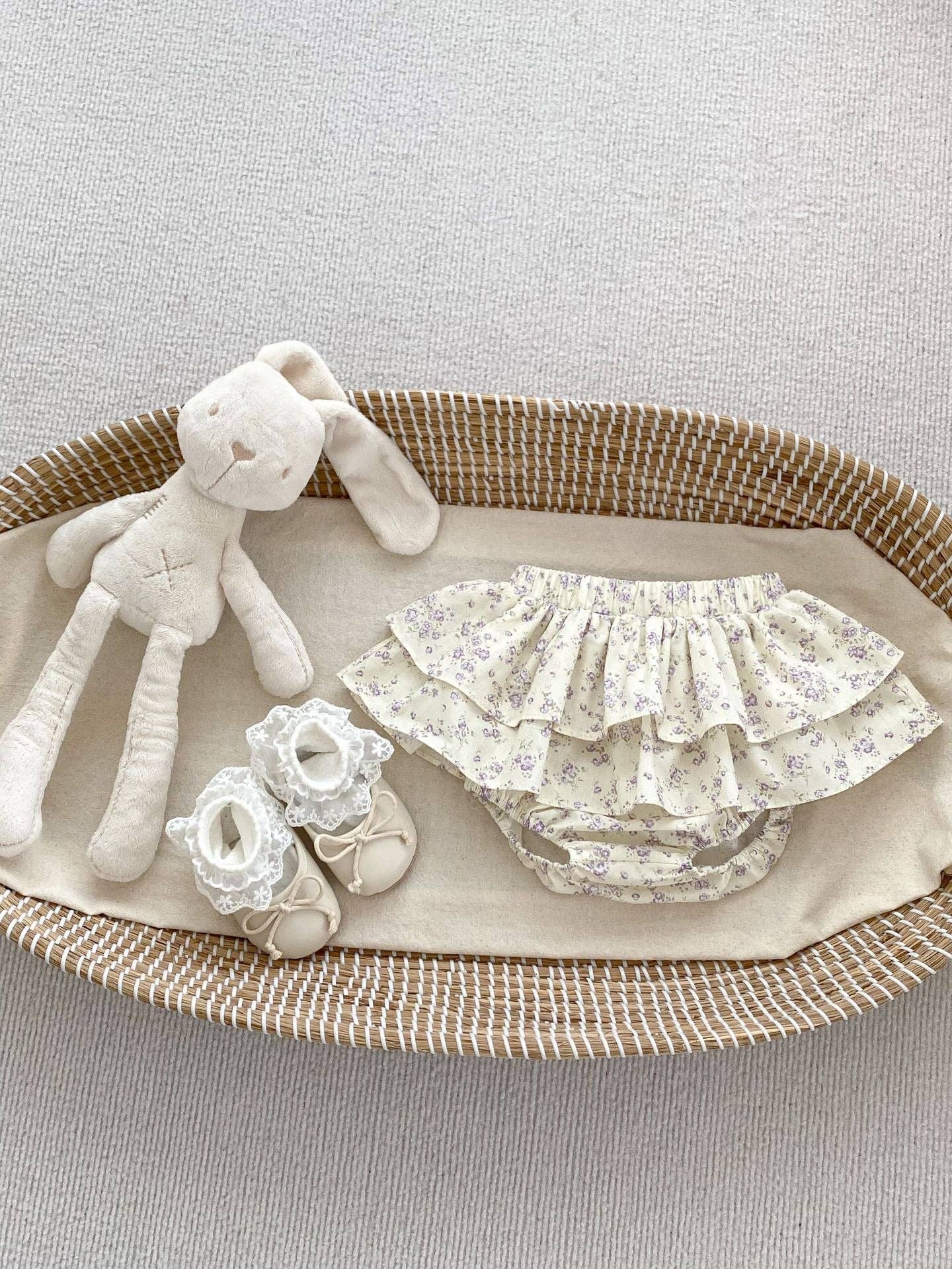 MyKids-USA® - Wholesale Top & Short Set - Kids - Arrival Cute Baby Girls Floral Ruffle Shorts Bloomers3